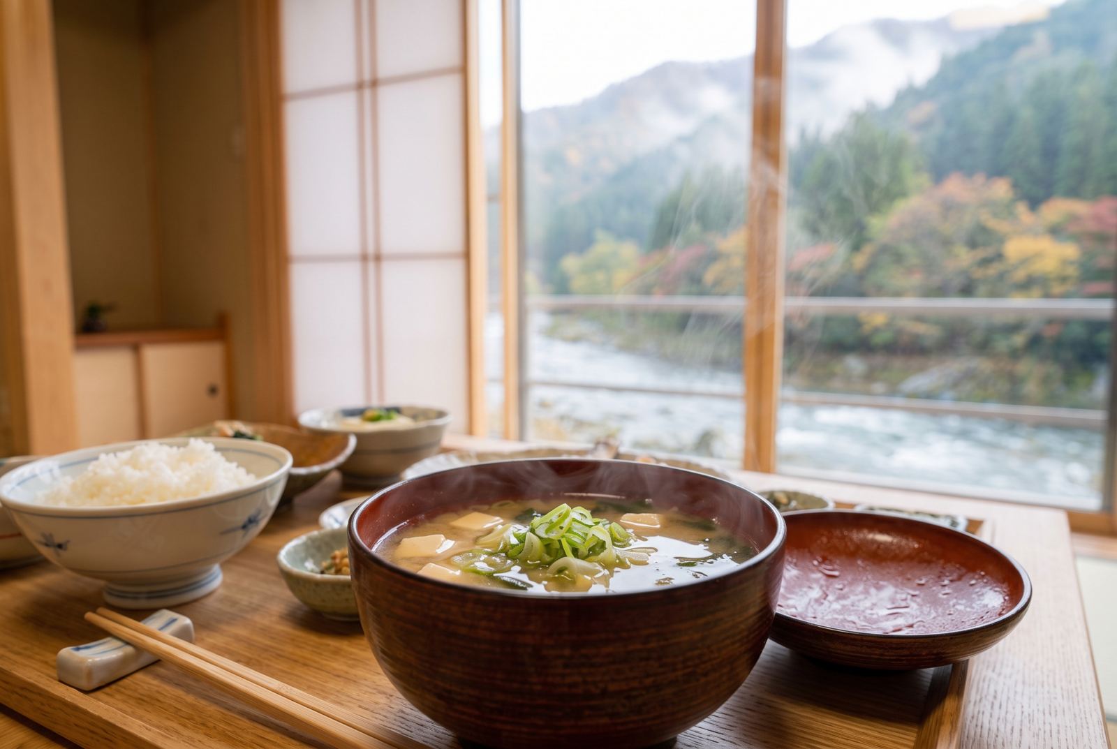 朝食